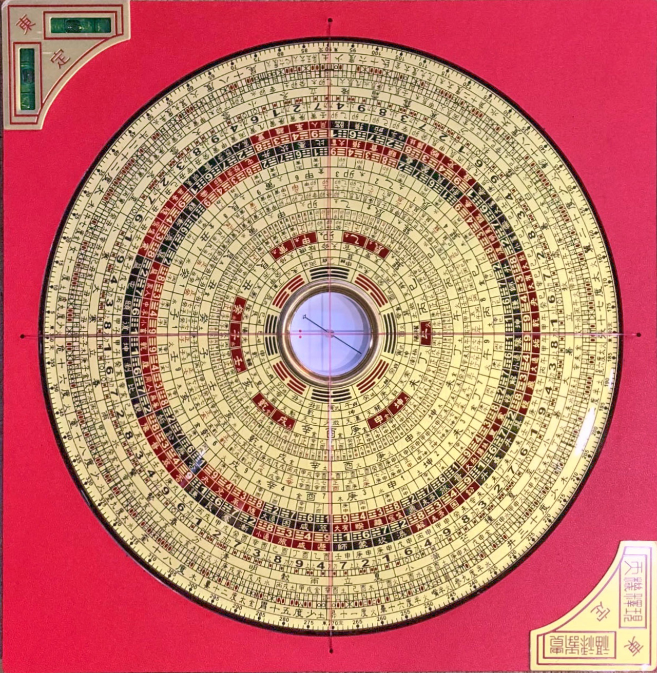 东定6寸2三合风水罗盘